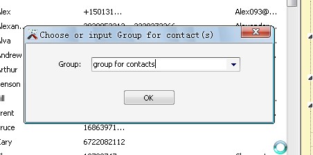 create contact group for android on computer