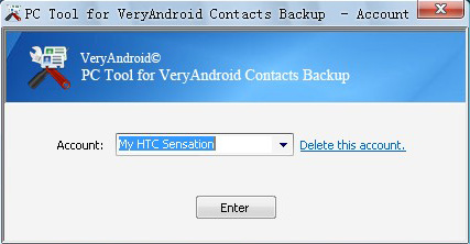 add a new android contact on computer