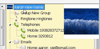set android contact picture on computer
