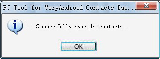 Transfer certain contacts from previous android to new android